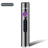 New Accessories Mini Double Arc Plasma Lighter Cylinder Electric Lighter Rechargeable USB Cigarette Lighters Windproof Smoking