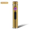 New Accessories Mini Double Arc Plasma Lighter Cylinder Electric Lighter Rechargeable USB Cigarette Lighters Windproof Smoking