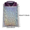 10PCS Holographic Metallic Bubble Mailer Gift Packaging Glamour Colorful Silver Shades Foil Cushion Padded Shipping Envelopes
