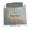 10PCS Holographic Metallic Bubble Mailer Gift Packaging Glamour Colorful Silver Shades Foil Cushion Padded Shipping Envelopes