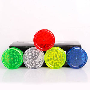 Durable Tobacco Grinder Smoke Herb Crusher Smoke Grinders 3 Layers Hand Spice Crushers 1 PC Tabacco Accessories Plastic