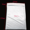 50 Pieces Of Different Specifications White Bag Foam Envelope Foam Foil Office Packaging Envelope Moistureproof Vibration Bag
