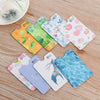 4PCs Pattern Random Anti-degaussing ID Card Case Bus Card Cover Cute Pattern RFID Bank Card Safety Holder IC Aluminum Foil Bag