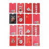 4PCs Pattern Random Anti-degaussing ID Card Case Bus Card Cover Cute Pattern RFID Bank Card Safety Holder IC Aluminum Foil Bag