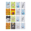 4PCs Pattern Random Anti-degaussing ID Card Case Bus Card Cover Cute Pattern RFID Bank Card Safety Holder IC Aluminum Foil Bag