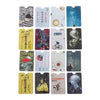 4PCs Pattern Random Anti-degaussing ID Card Case Bus Card Cover Cute Pattern RFID Bank Card Safety Holder IC Aluminum Foil Bag