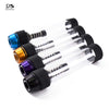 Smoking Tobacco Glass Blunt Pipes Vaporizer Dry Grass Hand Tube Kits Material Brass Weed female smokers Pipe Bongs Accessories