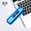 USB push button double-side charging lighter electronic windproof cigarette lighter