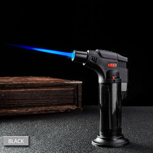 Windproof Refillable Lighter Torch Butane Lighter Chef Cook Adjustable Flame Lighter BBQ Ignition Spray Gun Picnic NO GAS