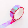 Rainbow Gradient Tape Masking Stickers Washi Tape Set Korean Stationary Cute Kawaii Scrapbooking Adhesive Tape Decorative Pastel
