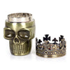 Punk Ghost Head Skull Style Plastic Tobacco Grinder Herbal Herb Hand Muller Smoke Grinders Smoking Accessories