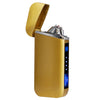 USB Electric Lighter Finger print Touch Fire Plasma Double Arc Lighter Windproof Metal Cigarette Lighters Men Gift Drop shipping
