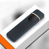 Windproof Dual Arc Lighter Flameless Electronic Rechargeable Electric Lighter for Cigarette Candle with LED Power Display