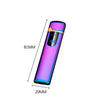 Windproof Dual Arc Lighter Flameless Electronic Rechargeable Electric Lighter for Cigarette Candle with LED Power Display