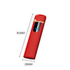 Windproof Dual Arc Lighter Flameless Electronic Rechargeable Electric Lighter for Cigarette Candle with LED Power Display