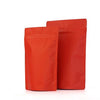 Leotrusting 50pcs/pack Stand up Matt Aluminum Foil Ziplock Bag Colorful Doypack Coffee Tea Packaging Bag Eco-friendly Gift Pouch
