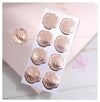 Candy Gift Paper Bag 25pcs White and Rose Gold Foil Heart Wedding Bridal Shower Wedding Birthday Anniversary Favor Sweet Bag