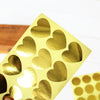 Candy Gift Paper Bag 25pcs White and Rose Gold Foil Heart Wedding Bridal Shower Wedding Birthday Anniversary Favor Sweet Bag