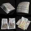 New Hot 100pcs Heat Seal Storage Bags Aluminium Foil Vacuum Sealer Pouches Food Grade For Nuts SMR88