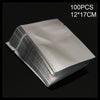 New Hot 100pcs Heat Seal Storage Bags Aluminium Foil Vacuum Sealer Pouches Food Grade For Nuts SMR88