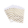 25pcs 13x18cm Foil Gold Silver Wedding Candy Bar Bags Party Gift Bags Baby Shower Paper Bag Wedding Party Favor Gift Bag