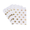 25pcs 13x18cm Foil Gold Silver Wedding Candy Bar Bags Party Gift Bags Baby Shower Paper Bag Wedding Party Favor Gift Bag