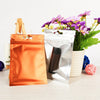 4 Colors Foil Food Packaging Bag Flat Zip Lock Package Bag Heat Seal Aluminum Foil Ziplock Bags Food Grade 8*13cm/10*18cm/9*15cm