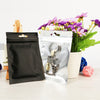 4 Colors Foil Food Packaging Bag Flat Zip Lock Package Bag Heat Seal Aluminum Foil Ziplock Bags Food Grade 8*13cm/10*18cm/9*15cm