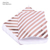 25pcs Foil Gold Silver Treat Candy Bag Wedding Party Favor Paper Bags Polka Dot Stripe Printed Paper Craft Gift Bags Packing