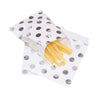 25pcs Foil Gold Silver Treat Candy Bag Wedding Party Favor Paper Bags Polka Dot Stripe Printed Paper Craft Gift Bags Packing