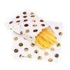25pcs Foil Gold Silver Treat Candy Bag Wedding Party Favor Paper Bags Polka Dot Stripe Printed Paper Craft Gift Bags Packing