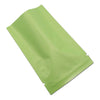 100Pcs Matte Colorful Open Top Aluminum Foil Packaging Bag Mylar Foil Snack Tea Storage Packing Bag Gifts Cookies Package Pouch