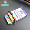 12 pcs/Lot Dustless Chalk Pen Drawing Chalks For Blackboard 6 Colors Stationary Office School Supplies Accessories tizas escolar