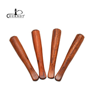 COURNOT Natural RoseWood Paper Cones Holder Smoking Cigarette Holder  Mouthpiece Filter Tips Tobacco Pipe