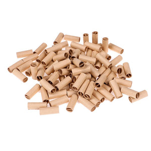 120pcs Practical Pre Rolled Natural Unrefined Cigarette Filter Rolling Paper Tips 6MM Cigarette Paper