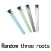 pocket portable smoking cone roller new novelty unique acrylic plastic herb herbal weed tobacco grinder smoking accessories