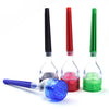 pocket portable smoking cone roller new novelty unique acrylic plastic herb herbal weed tobacco grinder smoking accessories