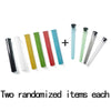 pocket portable smoking cone roller new novelty unique acrylic plastic herb herbal weed tobacco grinder smoking accessories