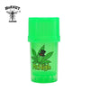 HORNET Plastic Tobacco Herb Grinder 3 Layers Herb Crusher Grinder  With Pollen Catcher Tobacco Storage Case  Accessories