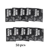 100pcs Silver Pipe Screens Tobacco Hookah Water Pipe Metal Filter Stainless Steel Filters for Shisha Hookah Chicha Narguile