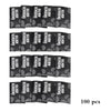 100pcs Silver Pipe Screens Tobacco Hookah Water Pipe Metal Filter Stainless Steel Filters for Shisha Hookah Chicha Narguile