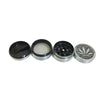 3 Parts Mini Herb Grinder Weed Smoke Tobacco Hand Muller for Hookah Shisha Water Pipe Diameter 40mm
