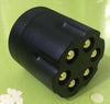 3 Parts Mini Herb Grinder Weed Smoke Tobacco Hand Muller for Hookah Shisha Water Pipe Diameter 40mm