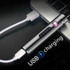Double Arc Plasma Lighter Square Electric Lighter Rechargeable USB Torch Cigarette Lighters Windproof Fast Ignition Accessories