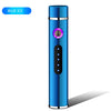 Double Arc Plasma Lighter Square Electric Lighter Rechargeable USB Torch Cigarette Lighters Windproof Fast Ignition Accessories