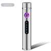 Double Arc Plasma Lighter Square Electric Lighter Rechargeable USB Torch Cigarette Lighters Windproof Fast Ignition Accessories