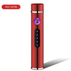 Double Arc Plasma Lighter Square Electric Lighter Rechargeable USB Torch Cigarette Lighters Windproof Fast Ignition Accessories