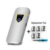Rechargeable USB Electric Lighter cigarette car electronic lighters Charging for men gifts no Plasma gas smoking accessories