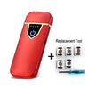 Rechargeable USB Electric Lighter cigarette car electronic lighters Charging for men gifts no Plasma gas smoking accessories