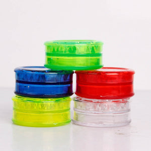 Durable 1 PC Plastic Tabacco Accessories Tobacco Grinder Hand Spice Crushers Smoke Grinders Smoke Herb Crusher 3 Layers